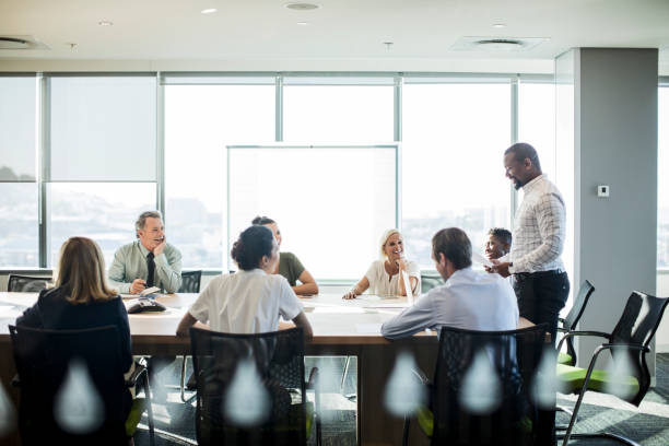 Pic of business consultant working with business owners