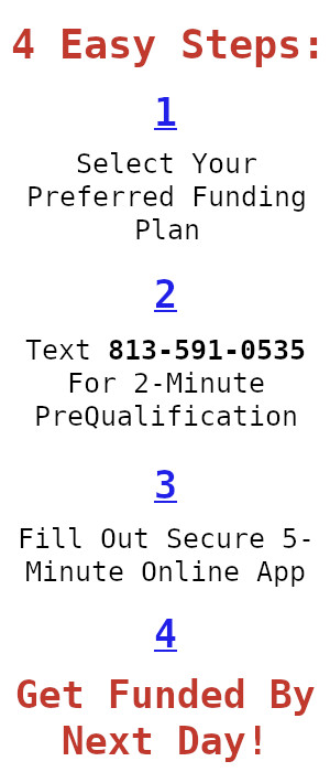 4 easy steps for Florida Alternative Funding